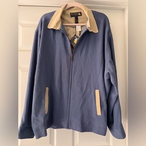 Nat Nast mens jacket. NWT Size XXL silk blue retails $225